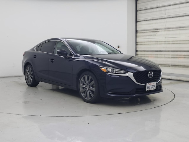 Blue 2021 Mazda MAZDA6 Touring FWD Sedan Front-Wheel Drive Automatic