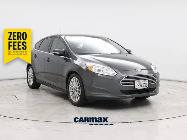 Gray 2015 Ford Focus Electric Hatchback Front-Wheel Drive Automatic