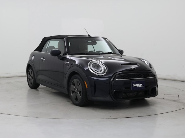 Gray 2022 MINI Cooper S Convertible FWD Convertible Front-Wheel Drive Automatic