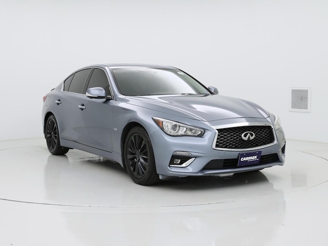 Blue 2019 INFINITI Q50 3.0t Luxe RWD Sedan Rear-Wheel Drive Automatic