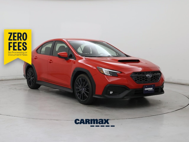 Red 2024 Subaru WRX Premium AWD Sedan All-Wheel Drive Manual