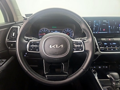 Steering Wheel & Instrument Cluster (On)