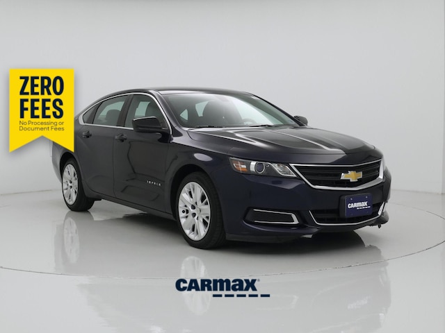 Blue 2017 Chevrolet Impala LS FWD Sedan Front-Wheel Drive Automatic