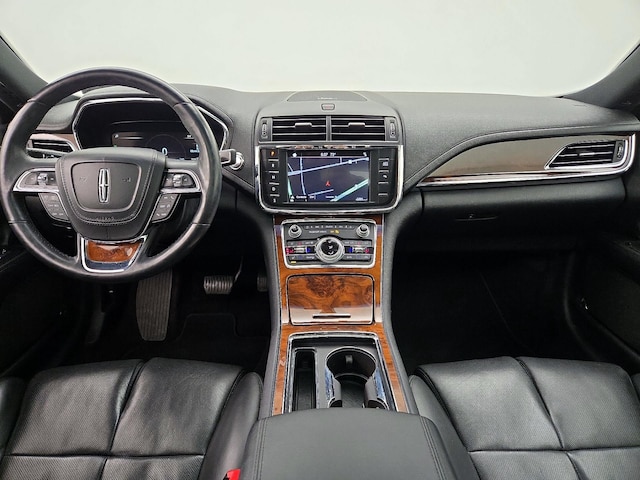 Gold 2018 Lincoln Continental Reserve AWD Sedan All-Wheel Drive Automatic