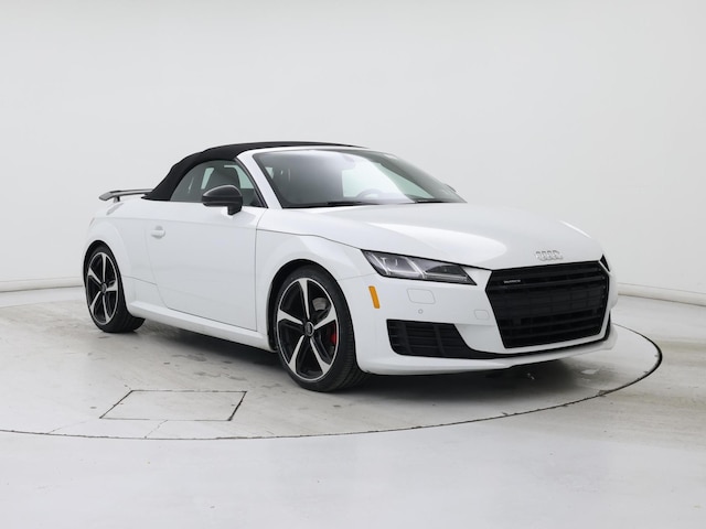 White 2018 Audi TT 2.0T quattro Roadster AWD Convertible All-Wheel Drive Automatic