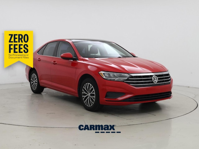 Red 2021 Volkswagen Jetta Sedan Front-Wheel Drive Automatic