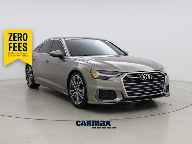 Brown (Tan) 2019 Audi A6 55 TFSI quattro Prestige Sedan AWD Sedan All-Wheel Drive Automatic