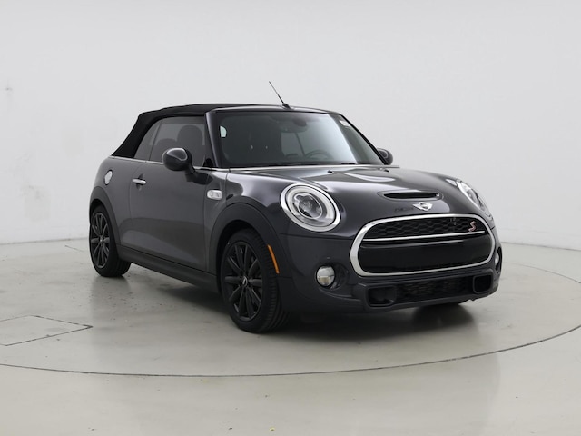 Gray 2017 MINI Cooper S Convertible FWD Convertible Front-Wheel Drive Manual