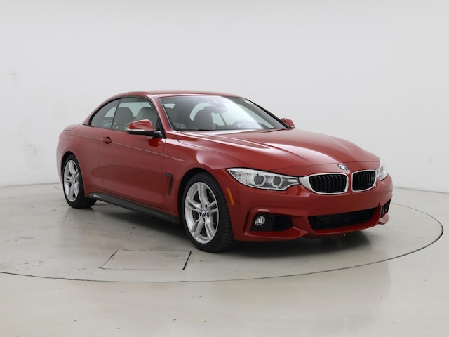 Red 2016 BMW 4 Series 428i Convertible RWD Convertible Rear-Wheel Drive Automatic