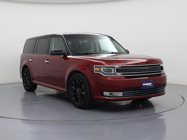 Red 2016 Ford Flex Limited AWD SUV / Crossover All-Wheel Drive Automatic
