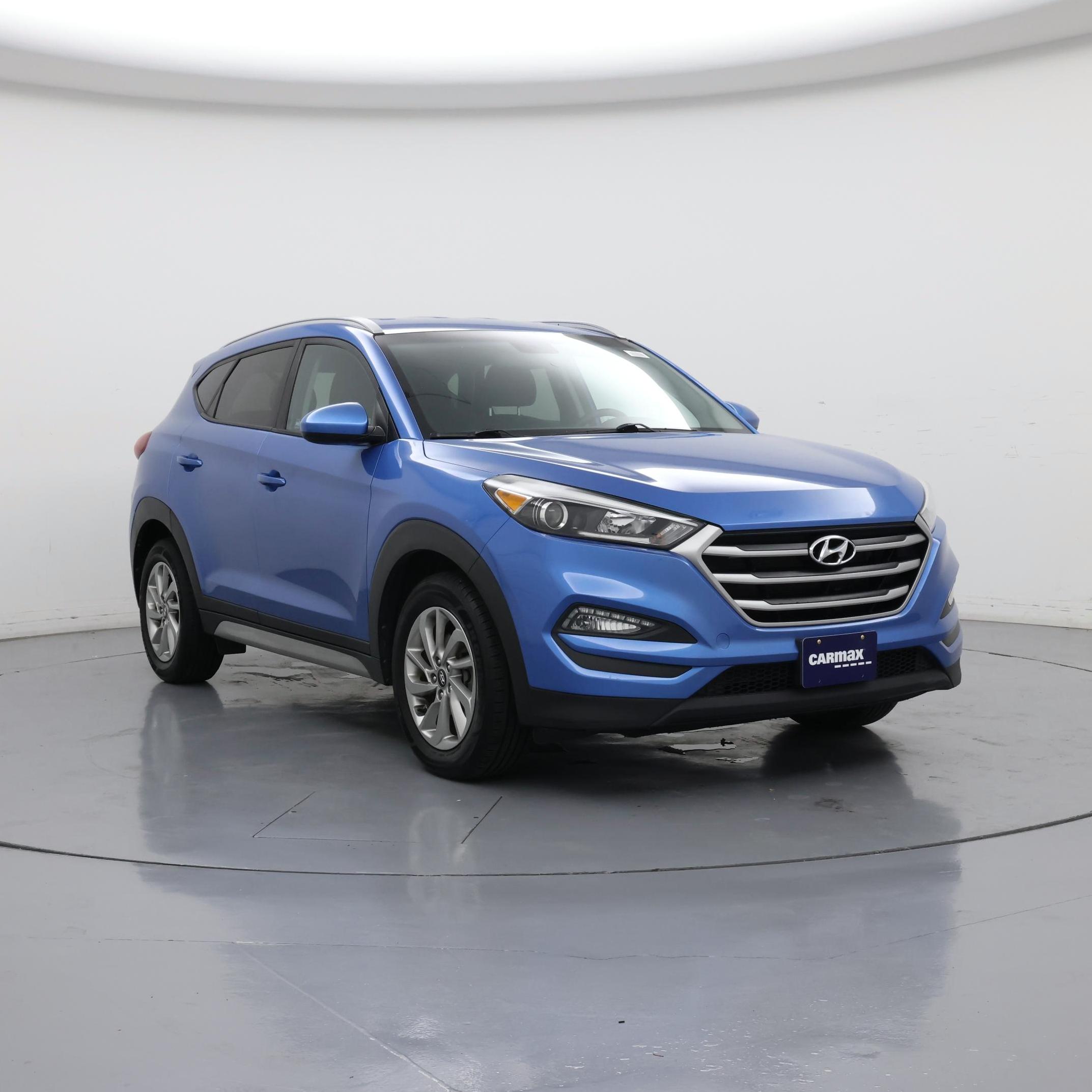 Blue 2018 Hyundai Tucson SUV / Crossover Front-Wheel Drive Automatic