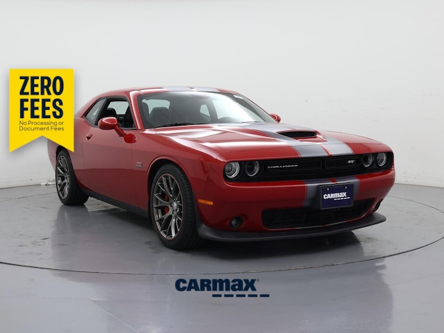 Red 2016 Dodge Challenger Coupe Rear-Wheel Drive Automatic