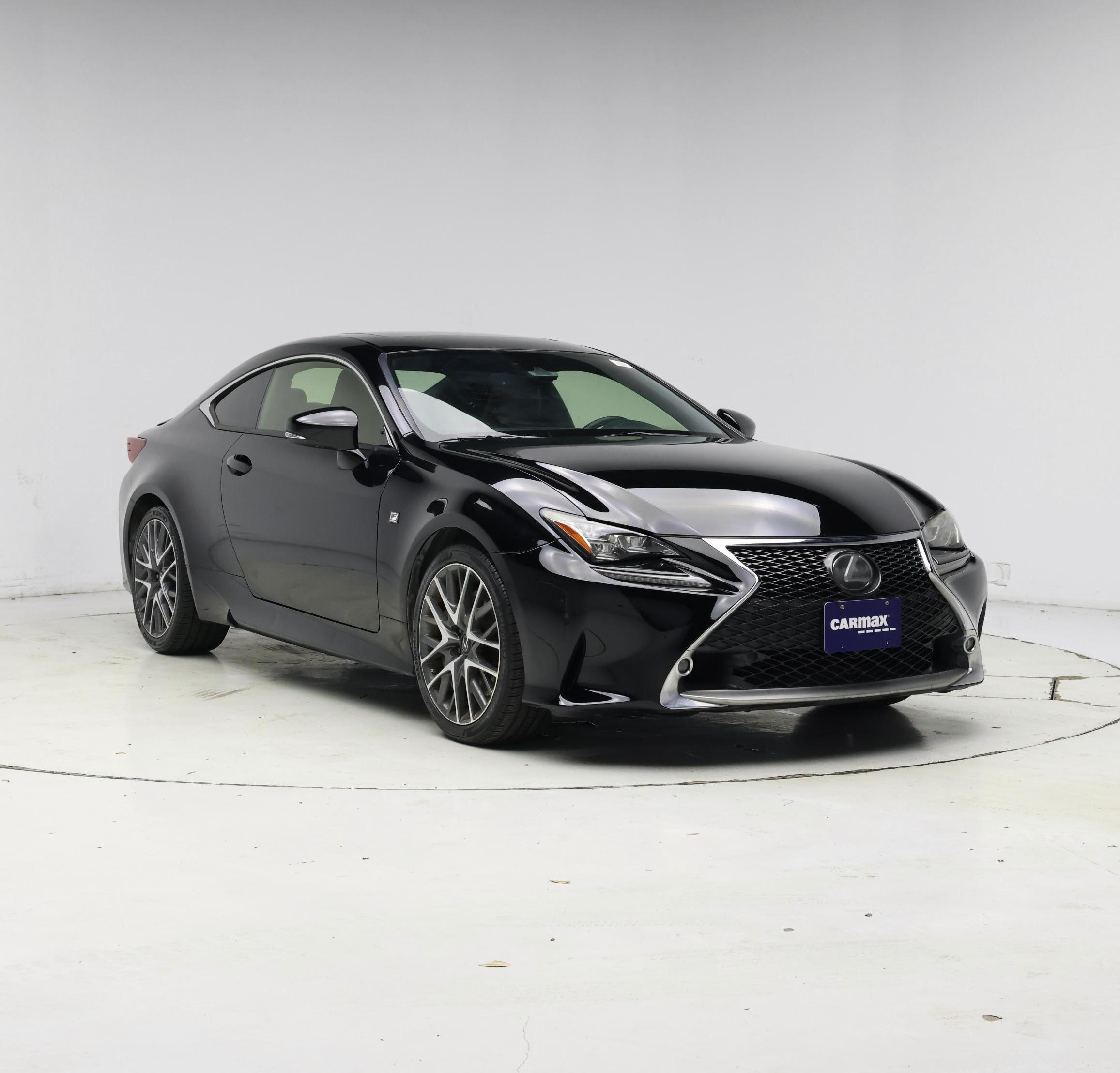 Black 2018 Lexus RC Coupe Rear-Wheel Drive Automatic