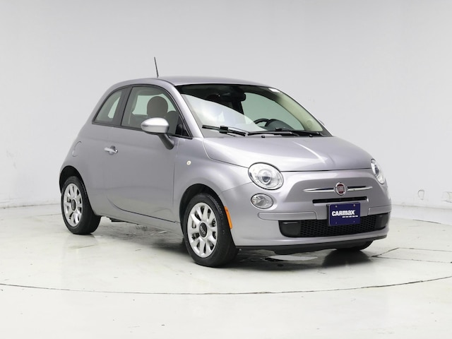 Silver 2017 FIAT 500 Pop Hatchback FWD Hatchback Front-Wheel Drive Automatic