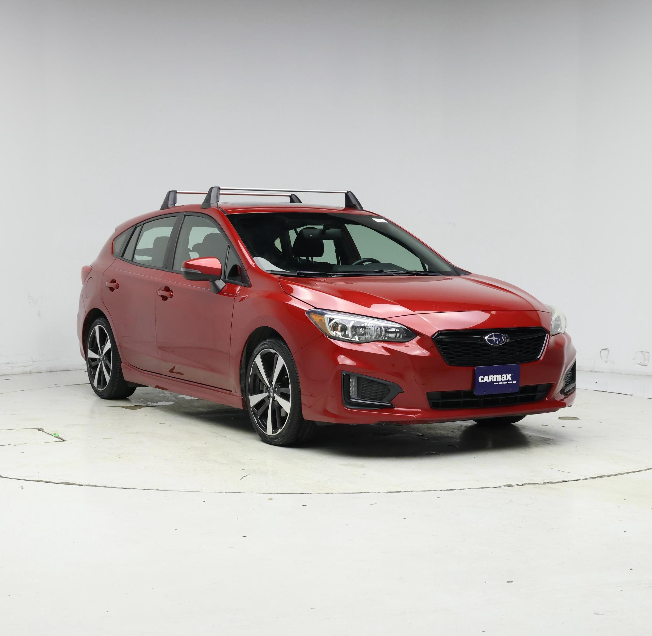 Red 2019 Subaru Impreza Hatchback  Automatic