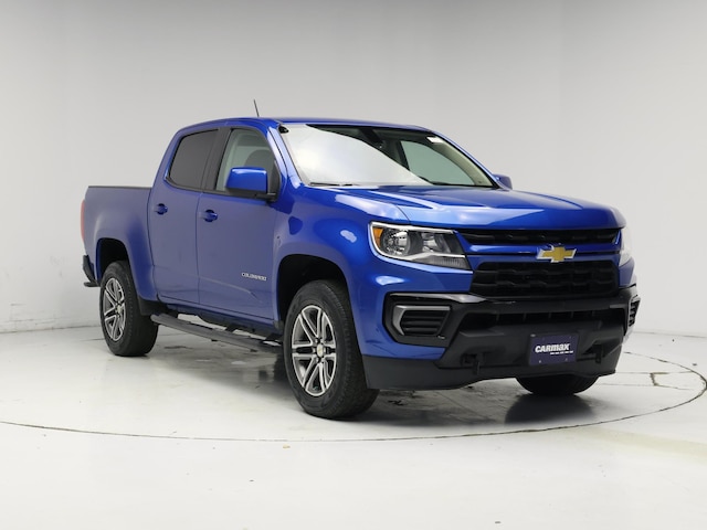 Blue 2022 Chevrolet Colorado LT Crew Cab RWD Pickup Truck 4X2 Automatic