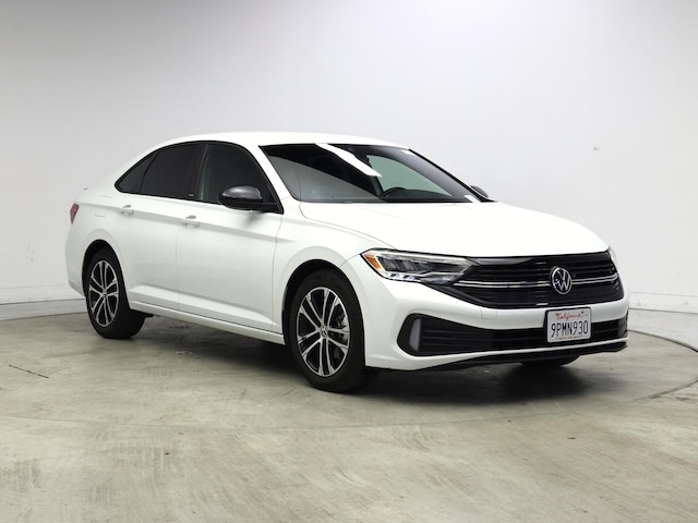 White 2024 Volkswagen Jetta Sport FWD Sedan Front-Wheel Drive Automatic