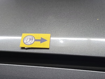 Hood Front Cosmetic Imperfection