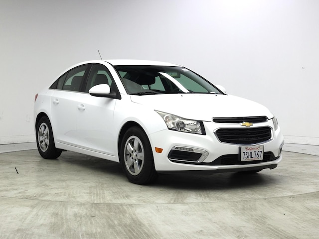 White 2016 Chevrolet Cruze Limited 1LT FWD Sedan Front-Wheel Drive Automatic