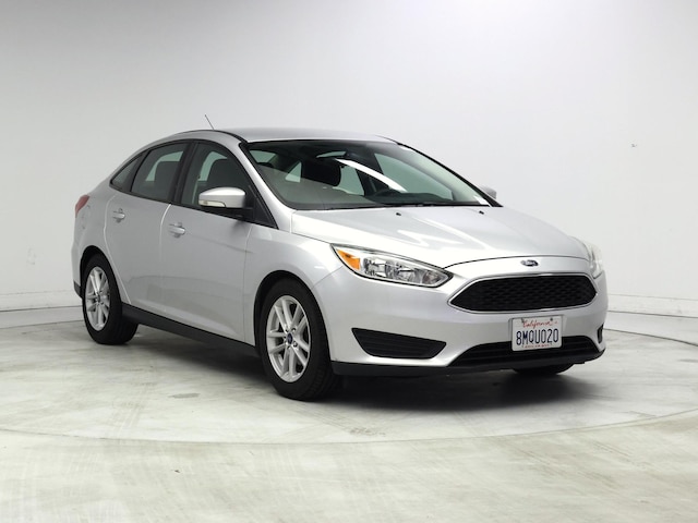 Silver 2017 Ford Focus SE Sedan Front-Wheel Drive Automatic