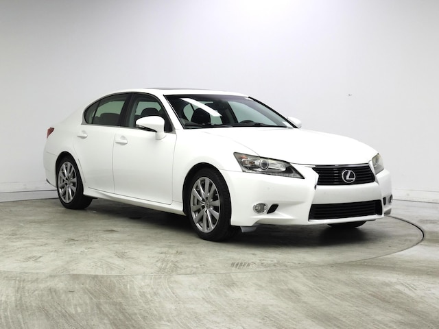 White 2015 Lexus GS 350 RWD Sedan Rear-Wheel Drive Automatic