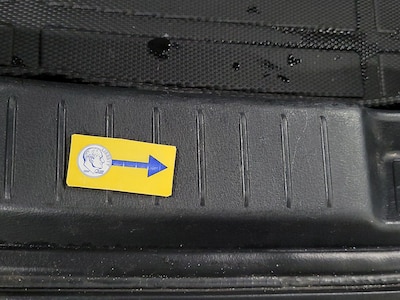 Trunk Rear row Cosmetic Imperfection