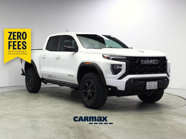White 2023 GMC Canyon Elevation Crew Cab RWD Pickup Truck 4X2 Automatic