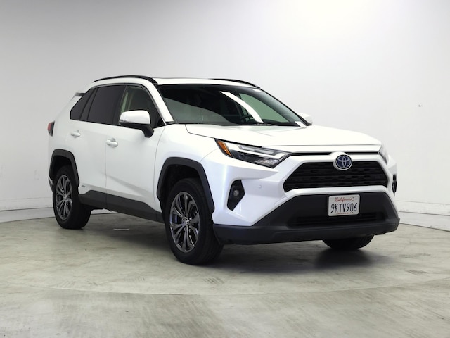 White 2024 Toyota RAV4 Hybrid XLE Premium AWD SUV / Crossover All-Wheel Drive Automatic