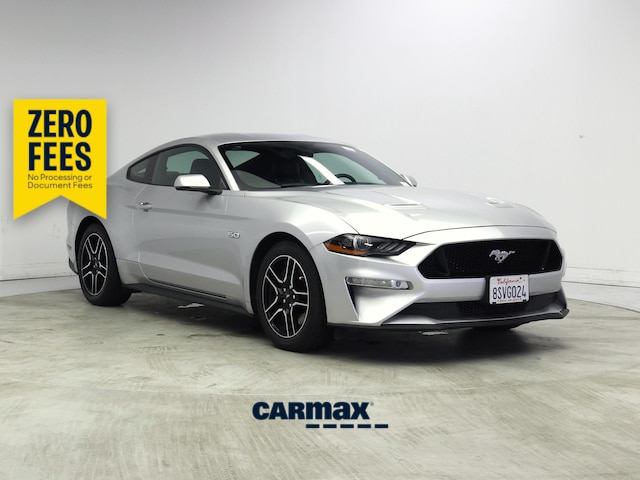 Silver 2018 Ford Mustang Coupe Rear-Wheel Drive Automatic