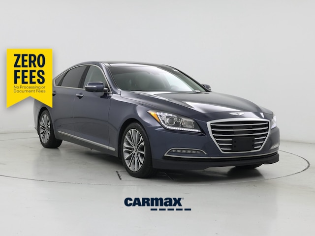 Blue 2016 Hyundai Genesis Sedan Automatic