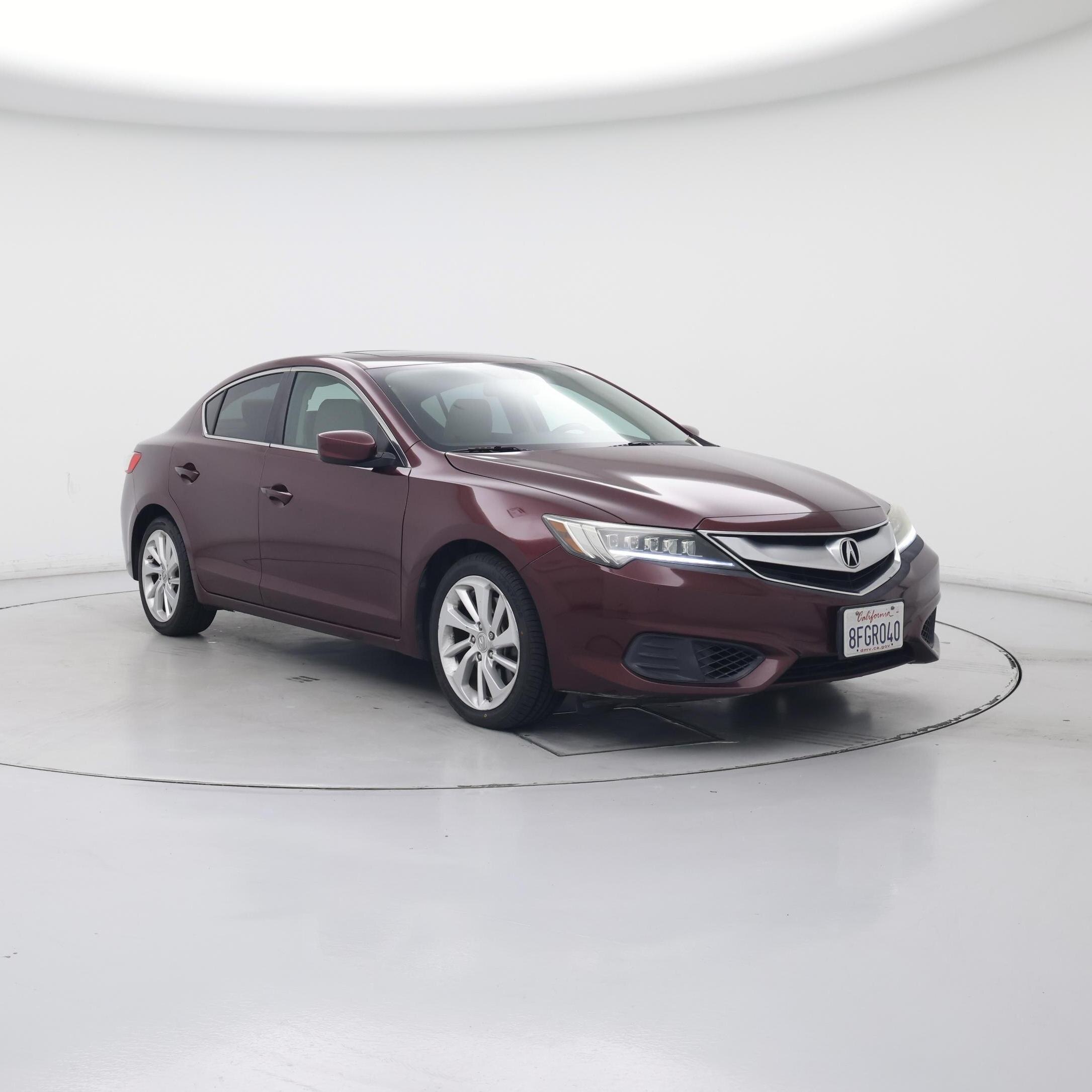 Red (Burgundy) 2016 Acura ILX Sedan  Automatic
