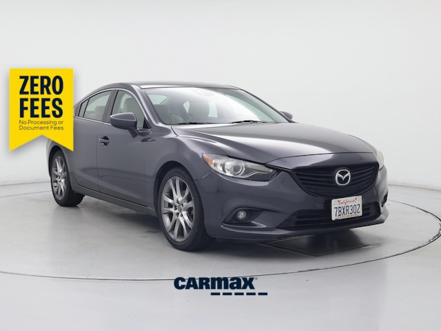 Gray 2014 Mazda MAZDA6 i Grand Touring Sedan Front-Wheel Drive Automatic