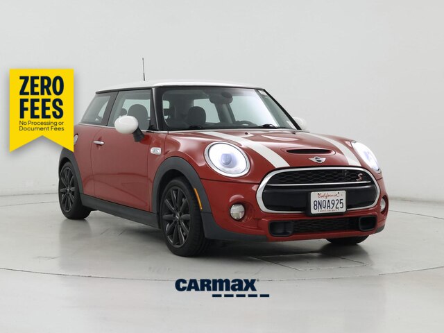 Red 2015 MINI Cooper Hatchback Front-Wheel Drive Automatic