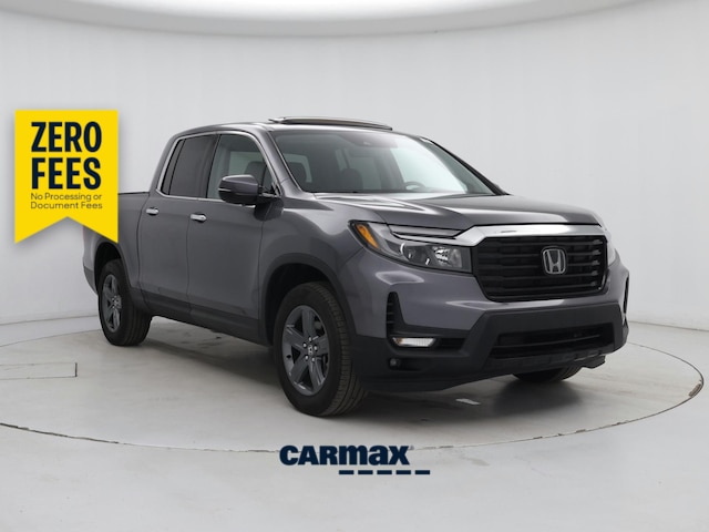 Gray 2023 Honda Ridgeline Pickup Truck All-Wheel Drive Automatic