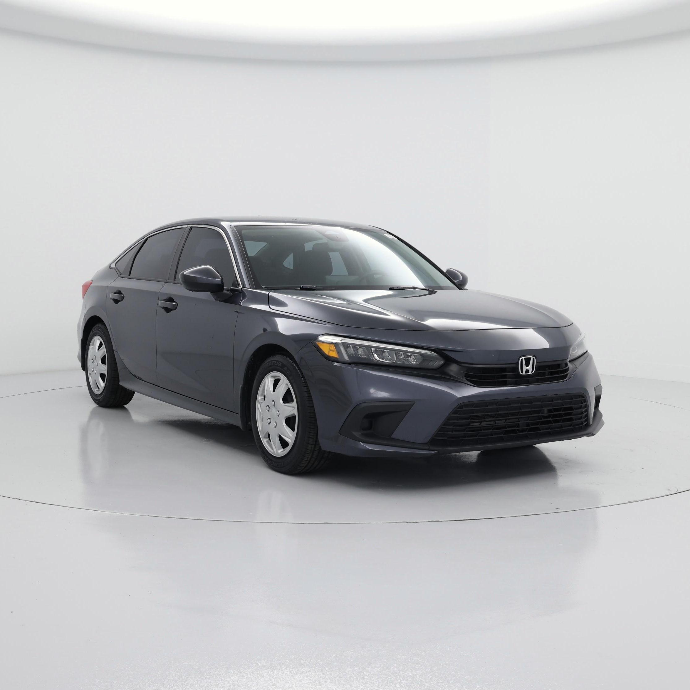 Gray 2023 Honda Civic Sedan Front-Wheel Drive Automatic
