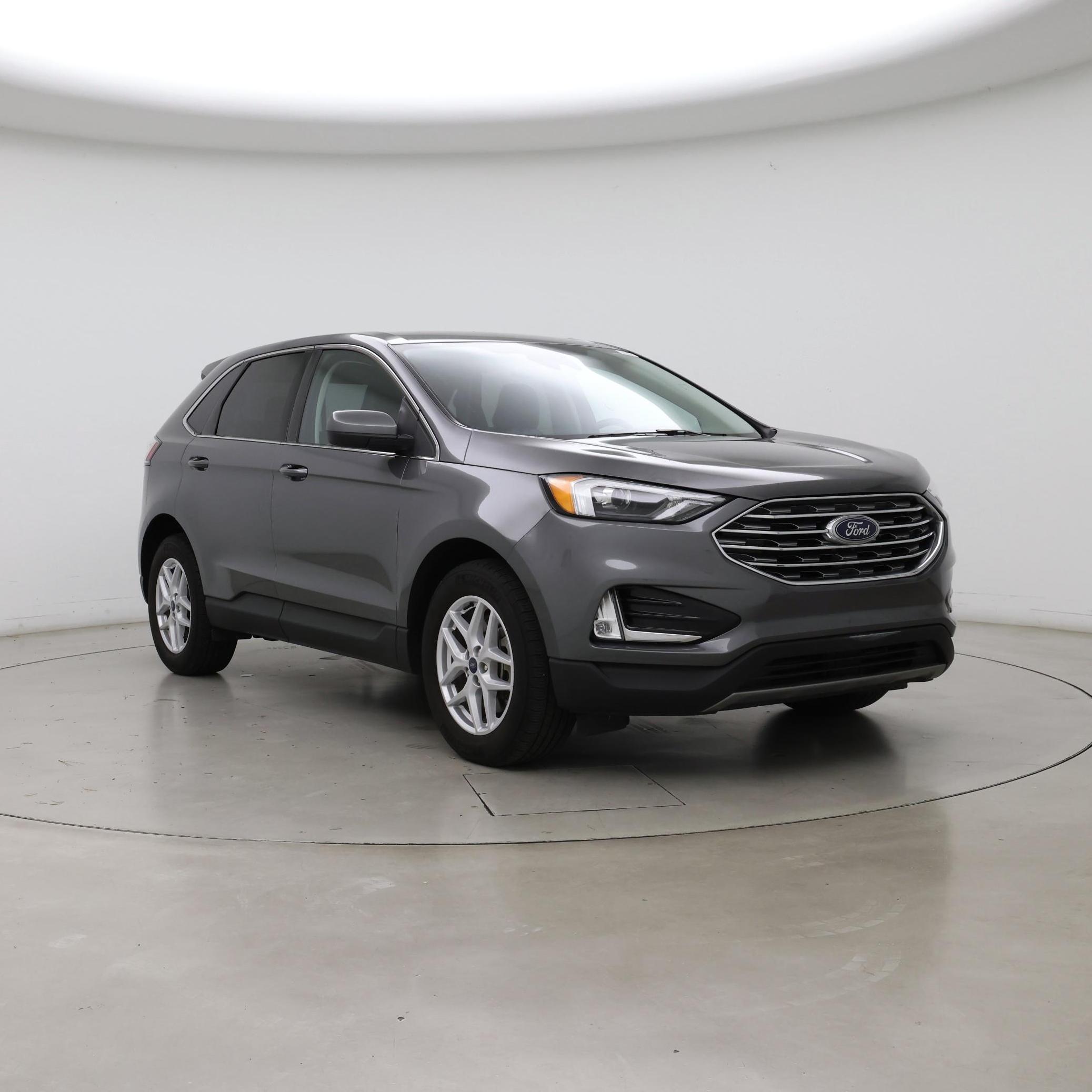 Gray 2022 Ford Edge SUV / Crossover All-Wheel Drive Automatic