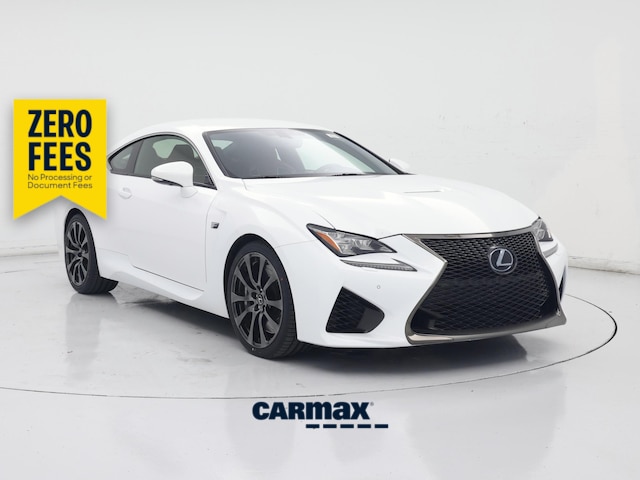 White 2015 Lexus RC F Coupe Rear-Wheel Drive Automatic