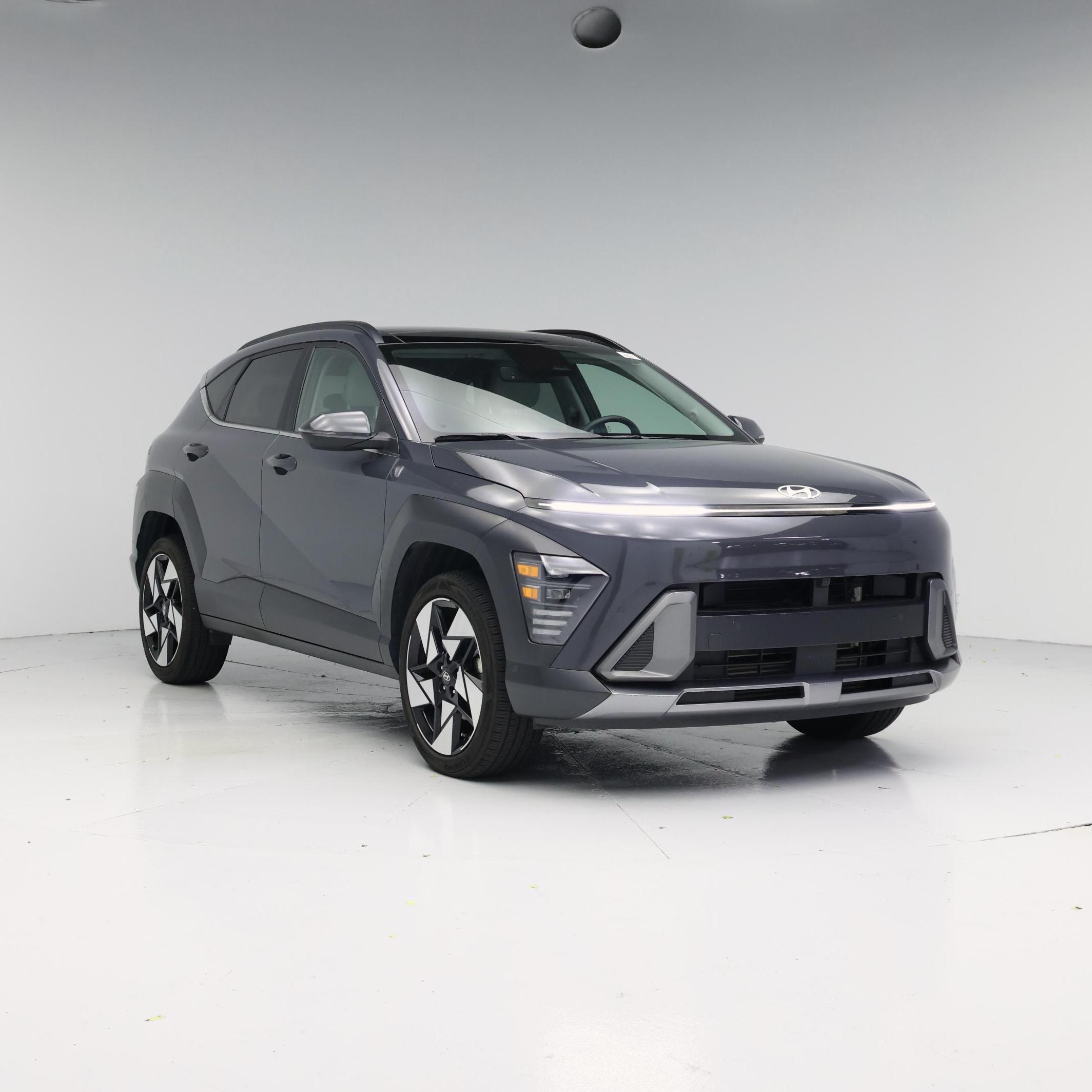 Gray 2024 Hyundai Kona Limited AWD SUV / Crossover All-Wheel Drive Automatic