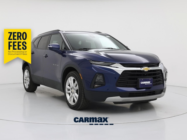 Blue 2022 Chevrolet Blazer SUV / Crossover All-Wheel Drive Automatic