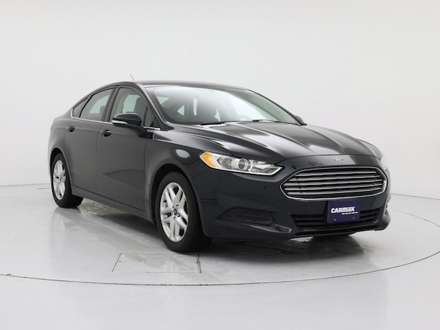 Blue 2014 Ford Fusion SE Sedan Front-Wheel Drive Automatic