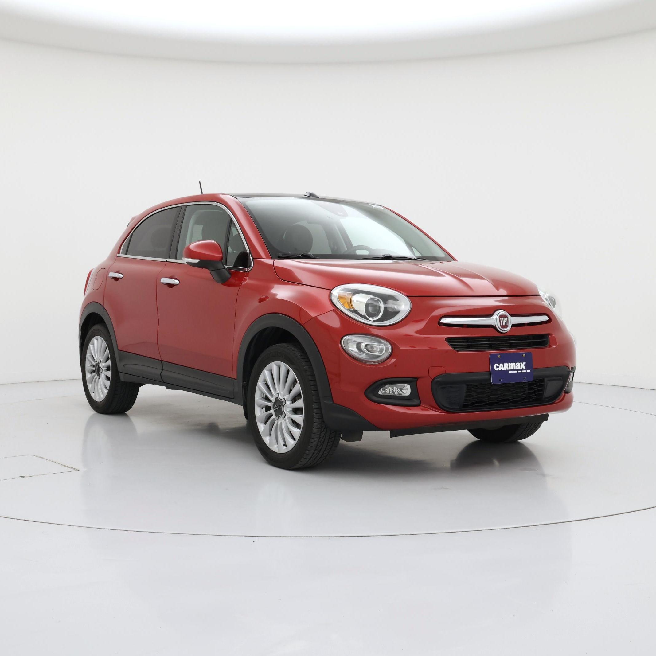Red 2016 FIAT 500X SUV / Crossover All-Wheel Drive Automatic