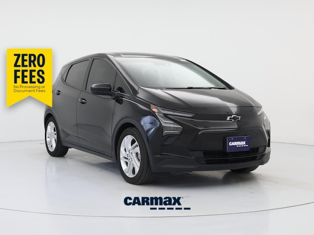 Black 2023 Chevrolet Bolt EV Hatchback Front-Wheel Drive Automatic