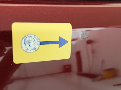Trunk or Hatch Rear Cosmetic Imperfection