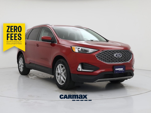 Red 2023 Ford Edge SEL AWD SUV / Crossover All-Wheel Drive Automatic