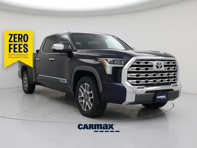 Blue 2023 Toyota Tundra 1794 Edition CrewMax Cab LB 4WD Pickup Truck Four-Wheel Drive Automatic