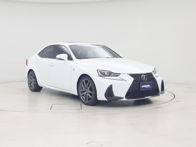 White 2020 Lexus IS 350 RWD Sedan Rear-Wheel Drive Automatic
