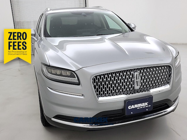 Silver 2021 Lincoln Nautilus SUV / Crossover Front-Wheel Drive Automatic
