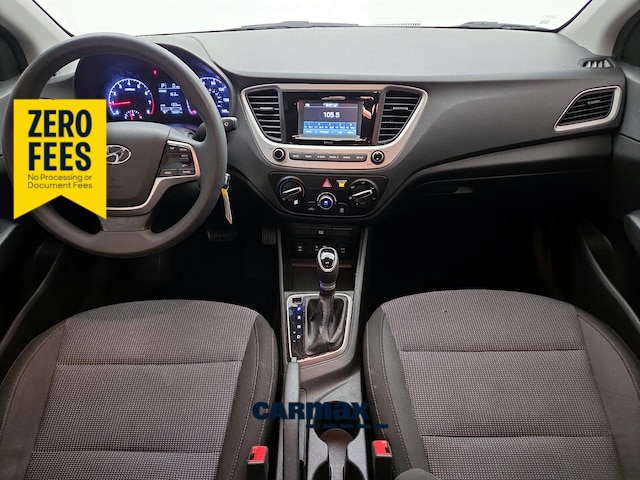 Gray 2019 Hyundai Accent Sedan Front-Wheel Drive Manual