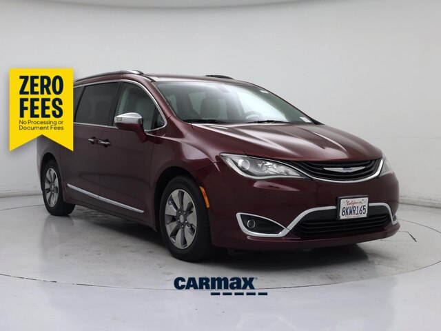 Red (Burgundy) 2018 Chrysler Pacifica Hybrid Minivan Front-Wheel Drive Automatic