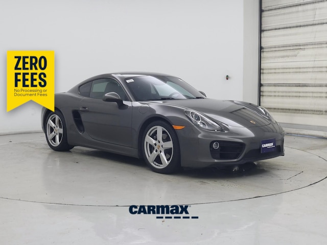 Gray 2016 Porsche Cayman Black Edition Coupe Rear-Wheel Drive Automatic